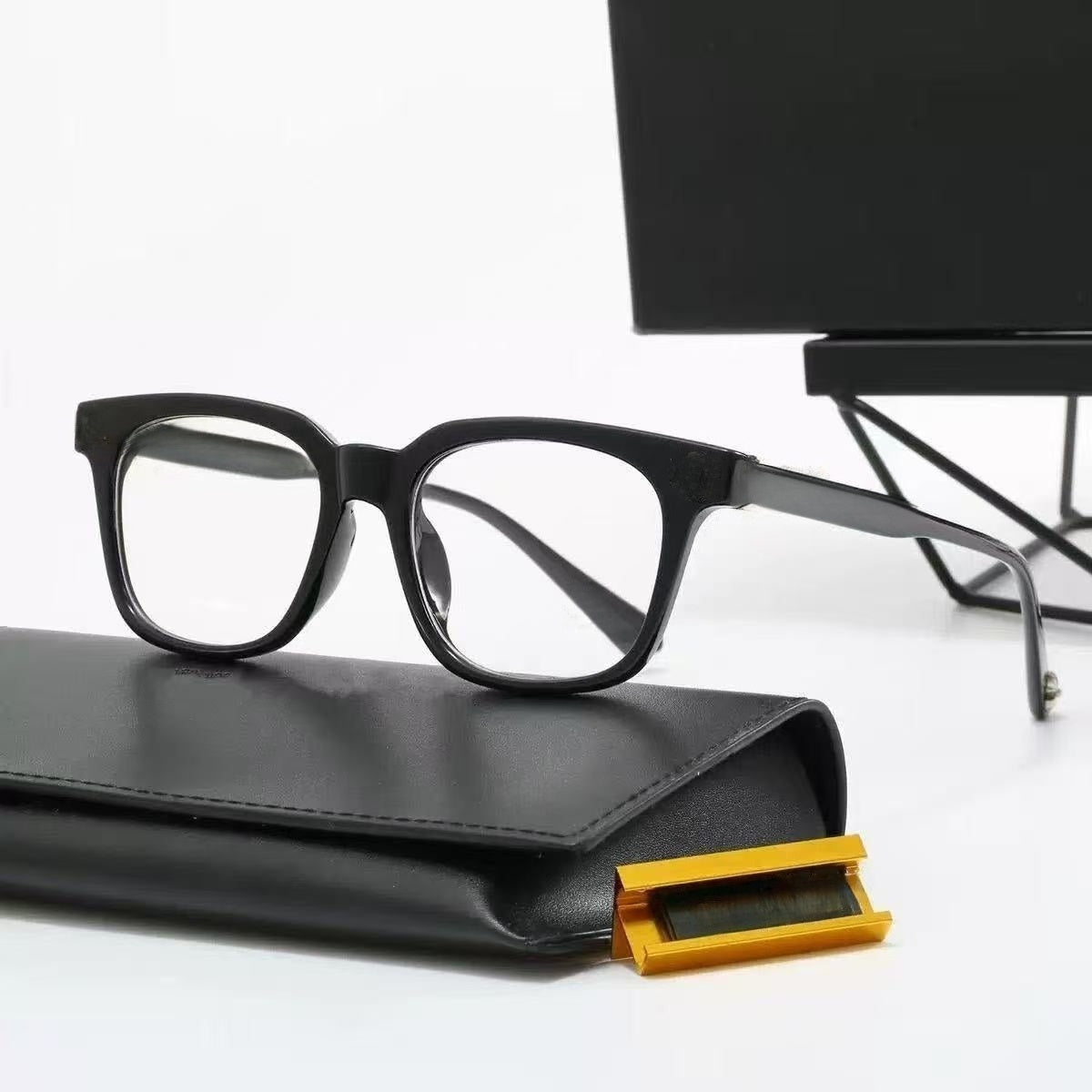T588-1009 New unisex flat light blackout glasses