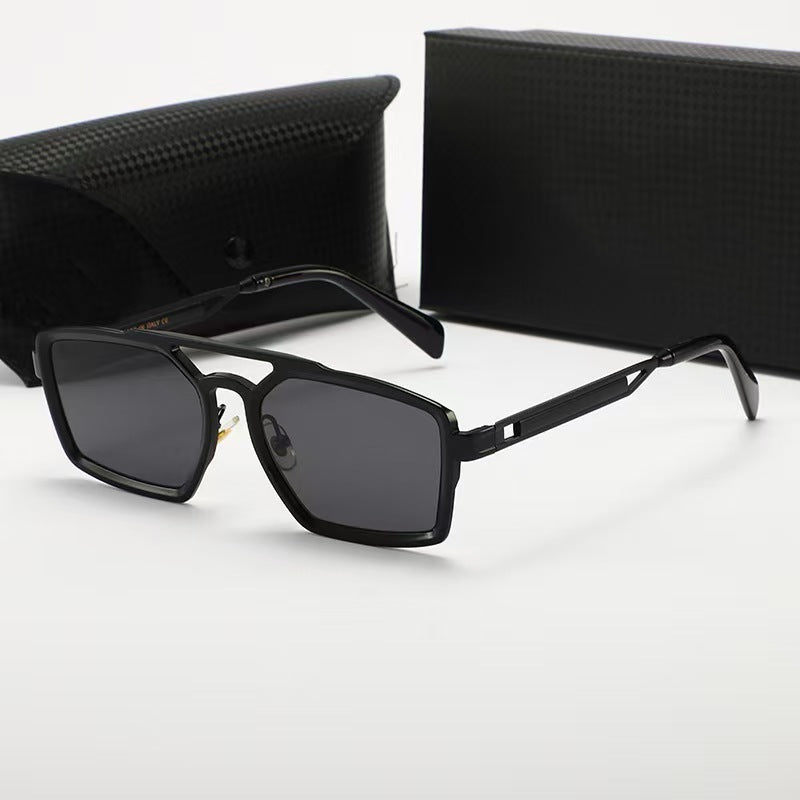 T588-1010    Box shaped sun shading glasses, sunglasses