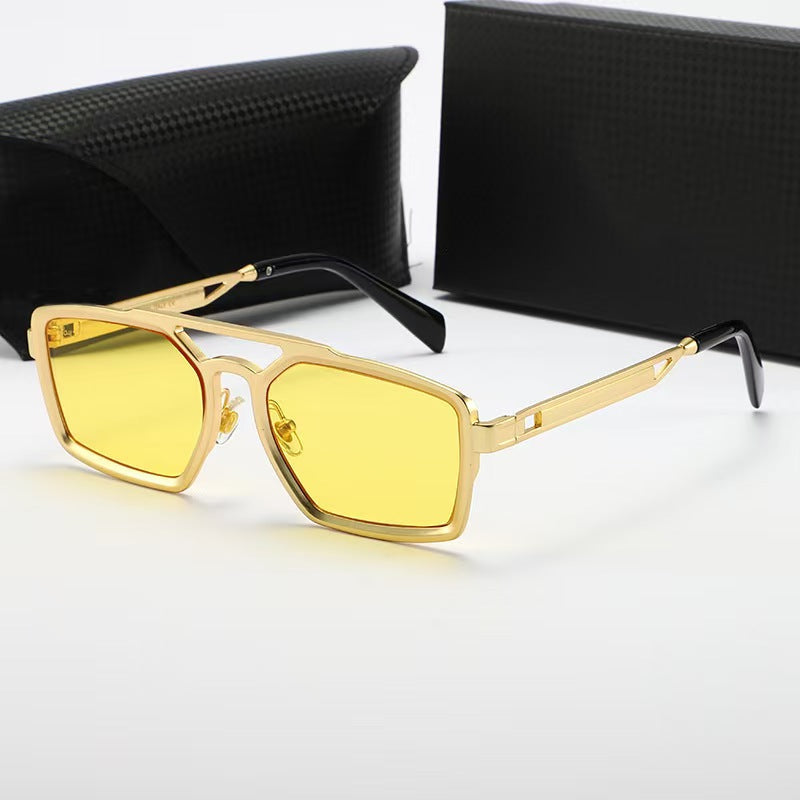 T588-1010    Box shaped sun shading glasses, sunglasses
