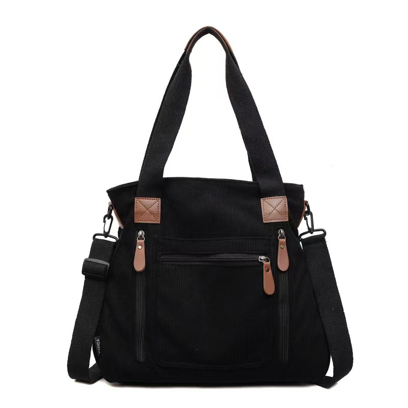 T588-1185 Large capacity single shoulder casual diagonal cross bag