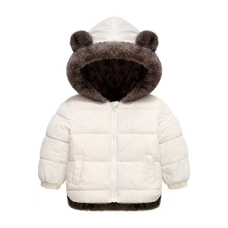 T588-813 Children's lamb wool cotton coat jacket