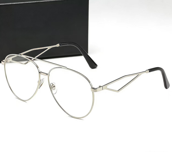 T588-1052 Sunglasses trendy large frame UV protection