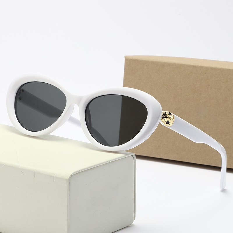 T588-1204 Retro cat eye sunglasses with sun shading