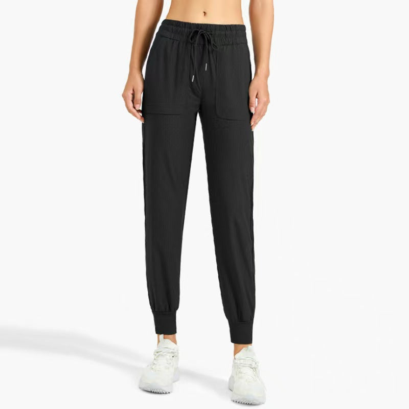 T588-965 Drawstring bound Foot Exercise Yoga Pants