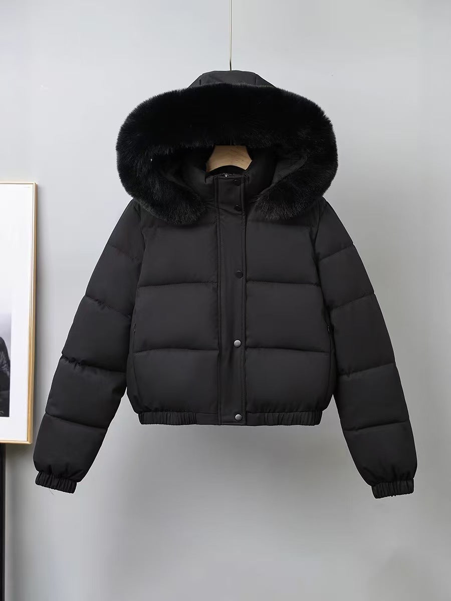 T588-737 Women's short thick cotton jacket