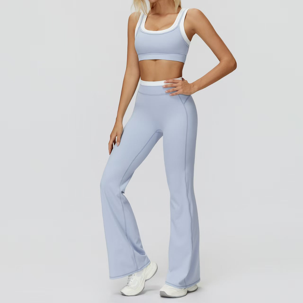 T588-917   High waisted outdoor leisure versatile fitness suit