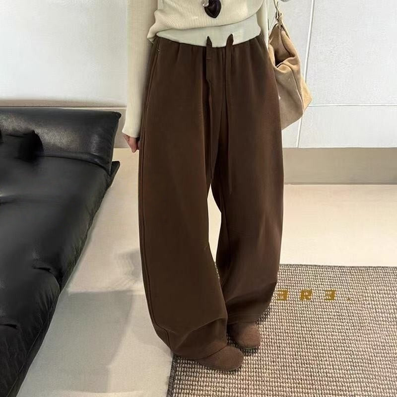 T588-721 Leisure wide leg style pants-1688YF