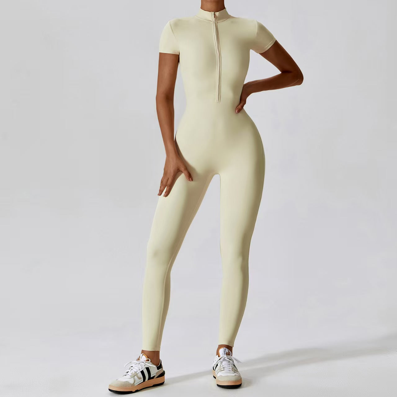 T588-918  Leisure exercise yoga suit fitness jumpsuit