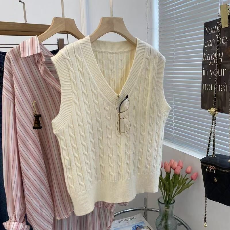 T588-699   Fashion sweater V-neck knit