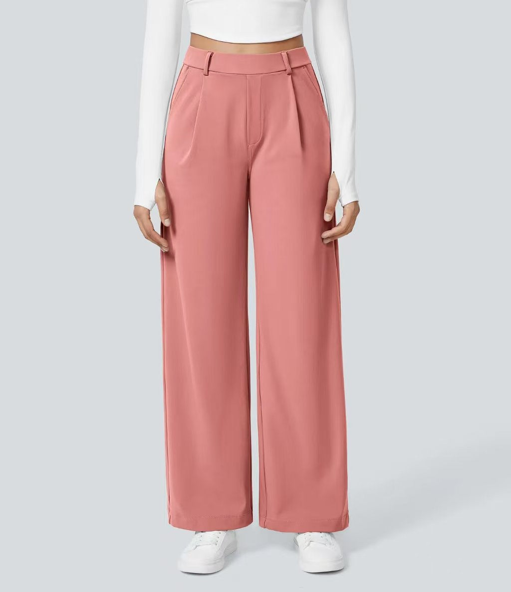 T588-904 Suit pants, outdoor sports and casual pocket pants, loose fit
