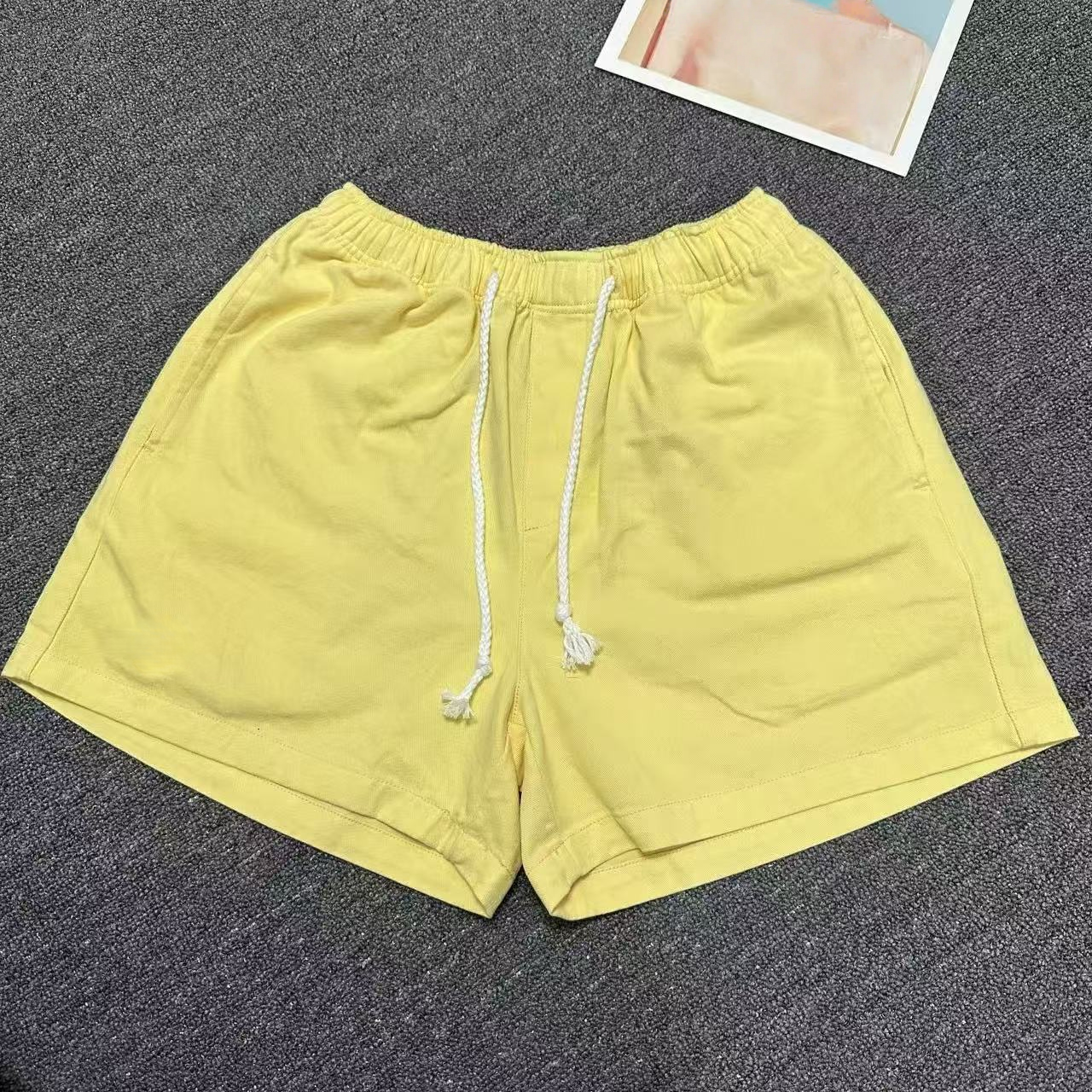 T588-1112 Summer shorts fresh and versatile drawstring casual